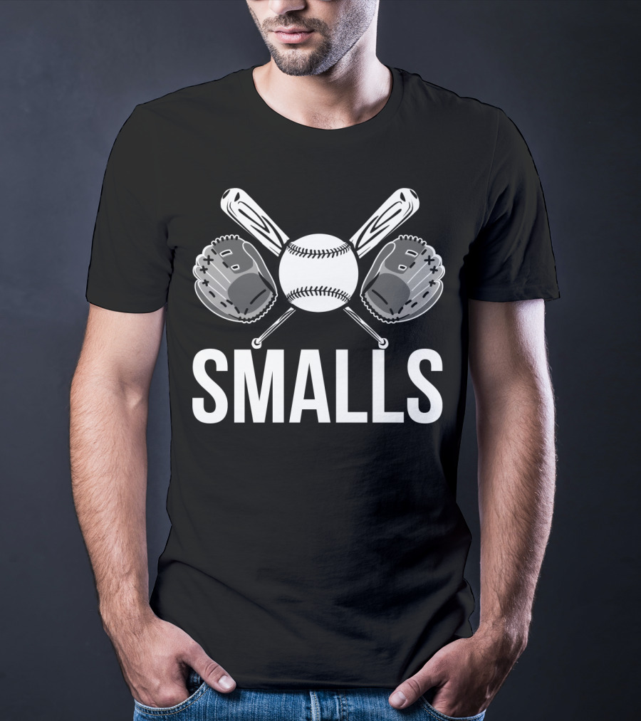 Smalls Baseball Bats Gloves And Ball T-Shirt