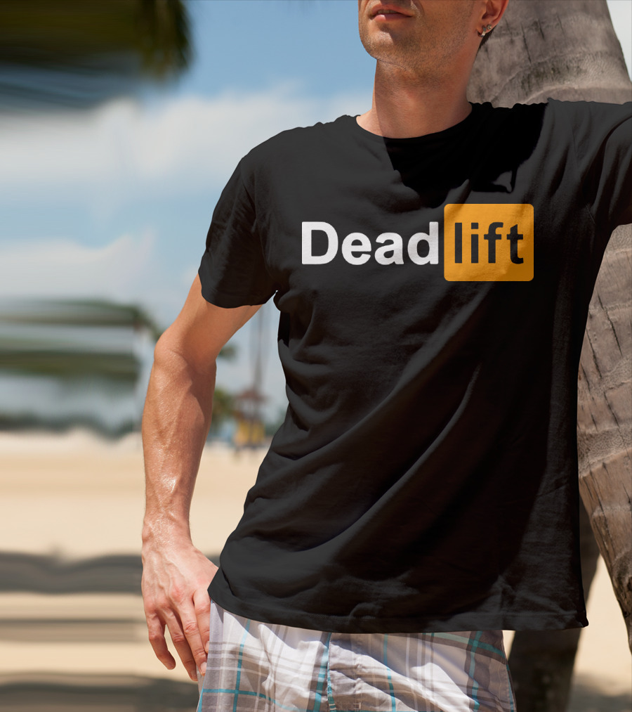 Deadlift Lift Training Strength Fitness W02 T-Shirt