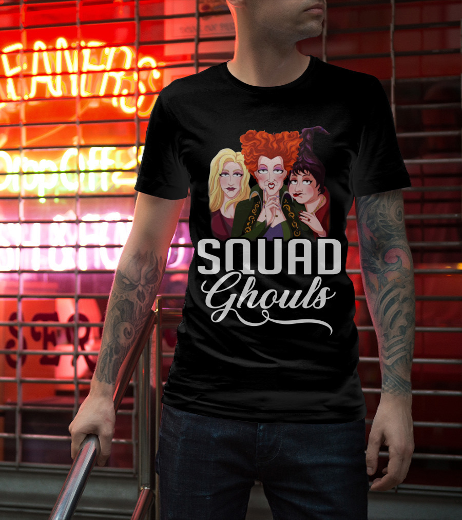 Squad Ghouls Sanderson Sisters Hocus Pocus T-Shirt