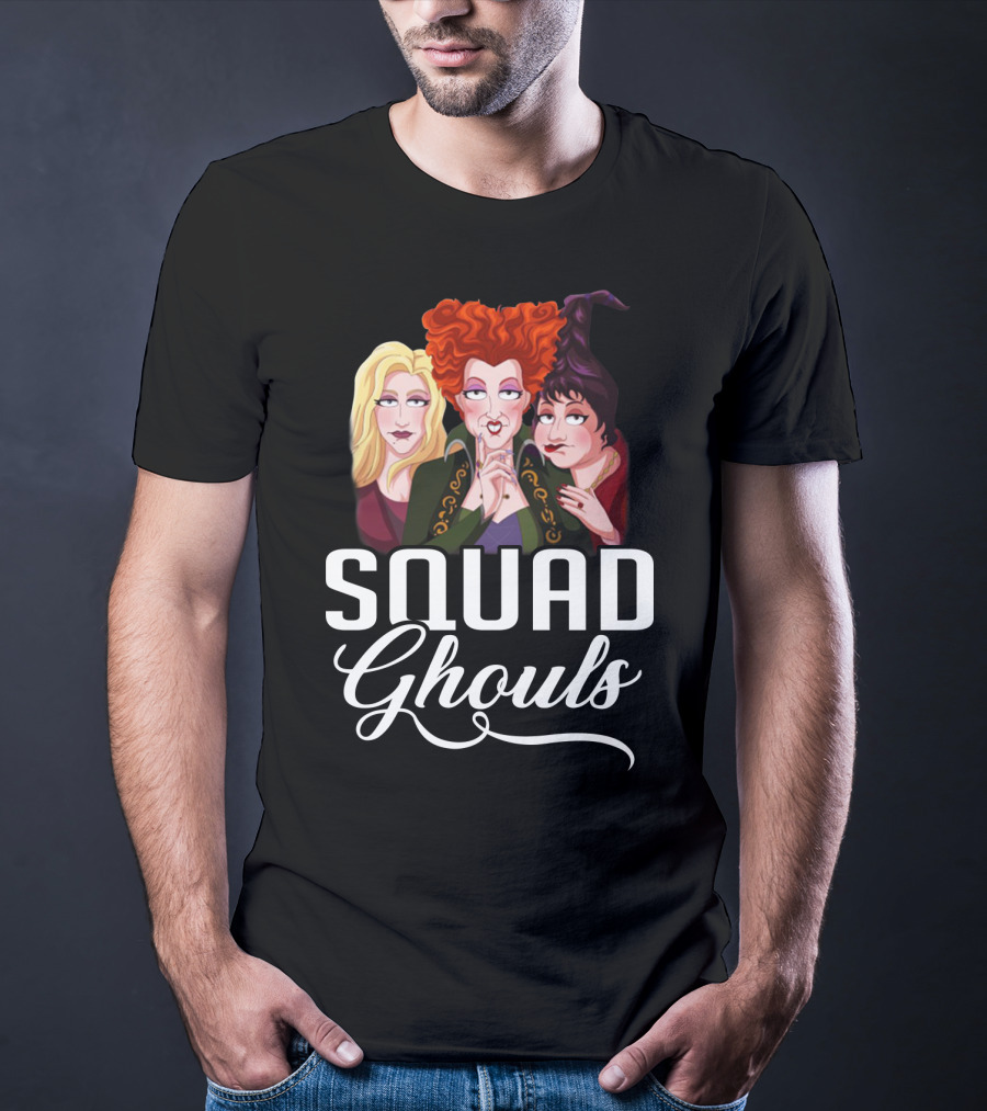 Squad Ghouls Sanderson Sisters Hocus Pocus T-Shirt