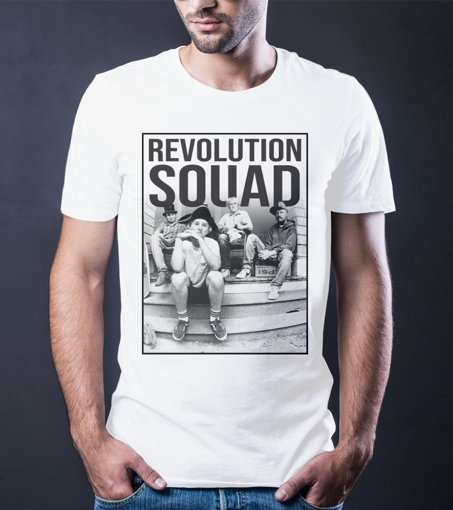 Revolution Squad Colonial Hat Group T-Shirt