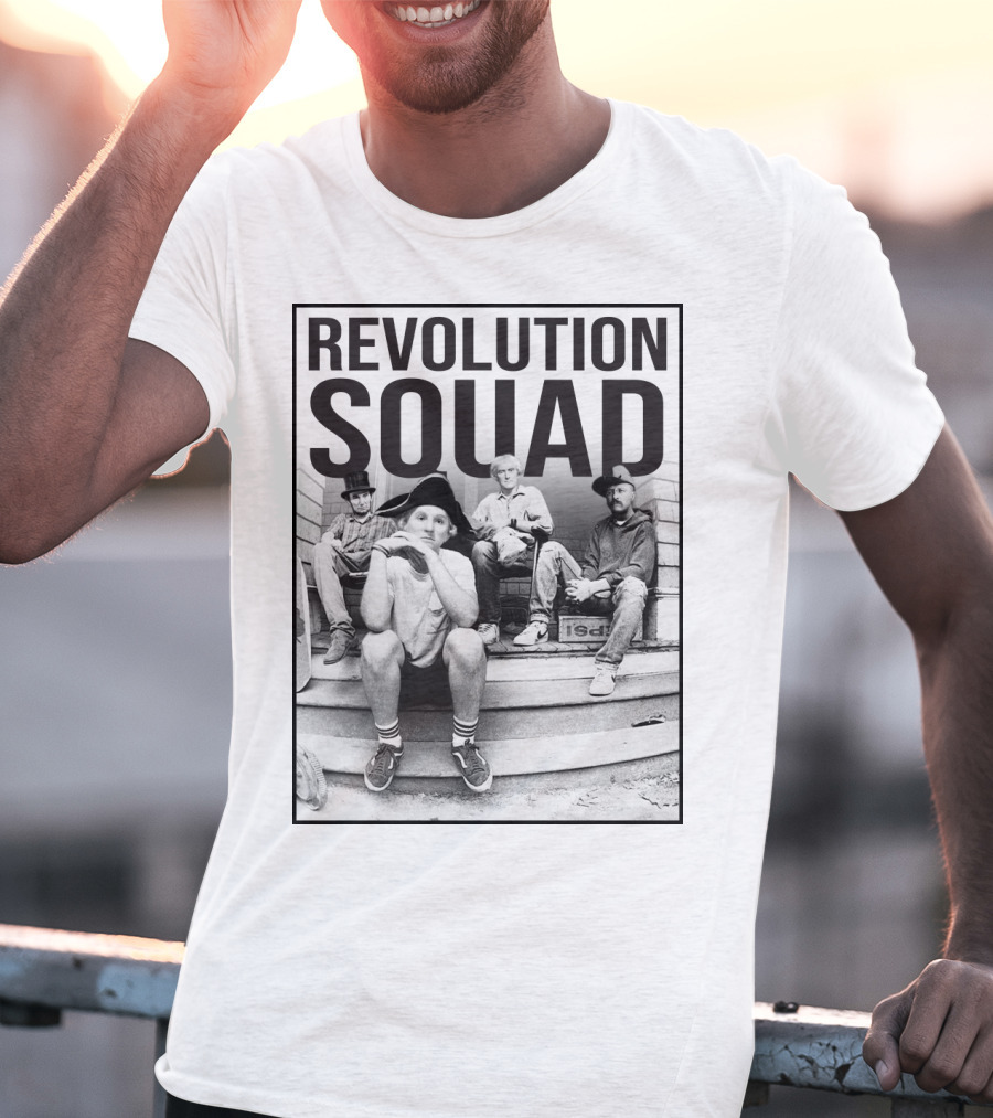 Revolution Squad Colonial Hat Group T-Shirt