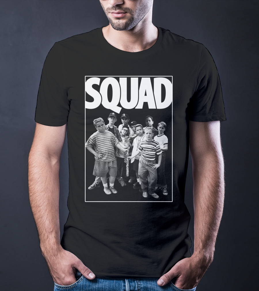 The Sandlot Baseball Squad Classic Movie Kids Team T-Shirt