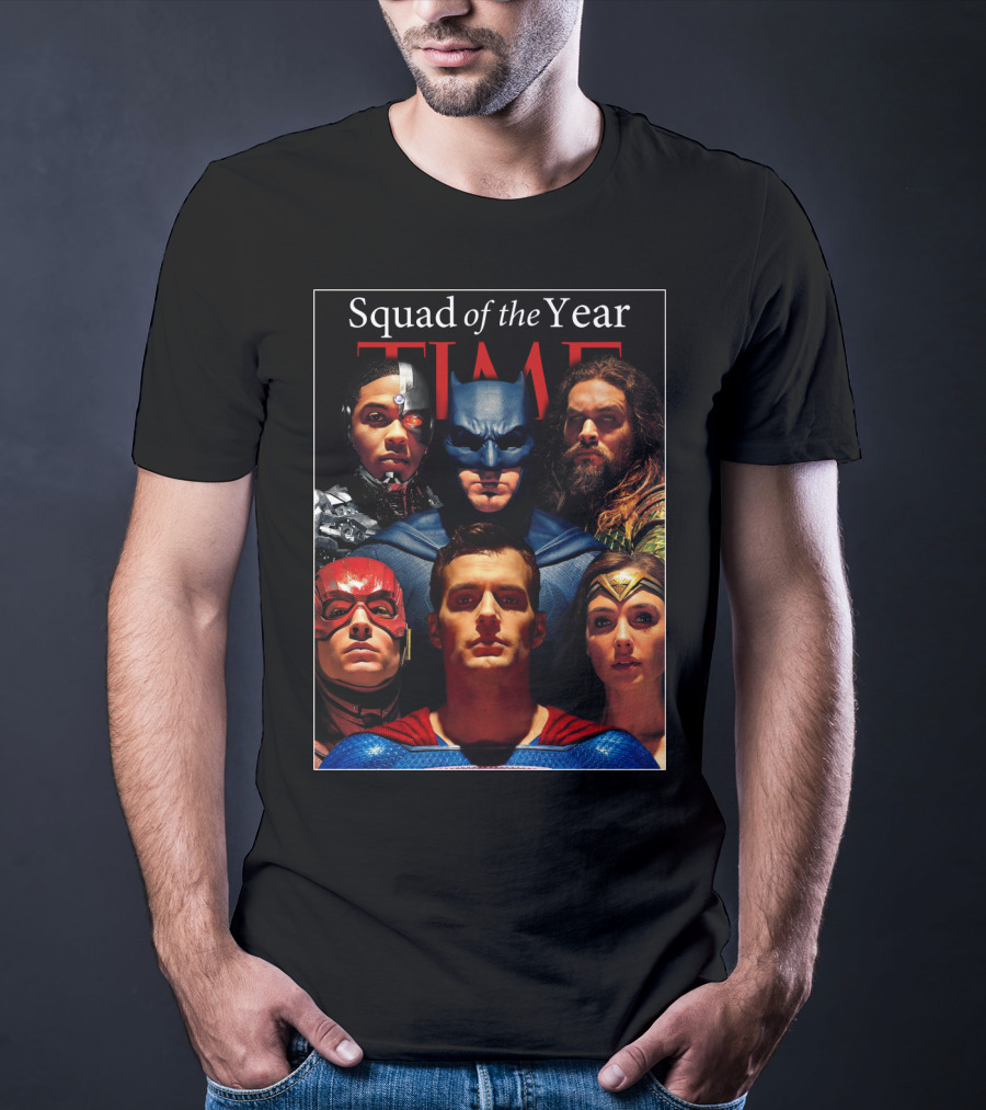 Squad Of The Year TIME Justice League Heroes T-Shirt