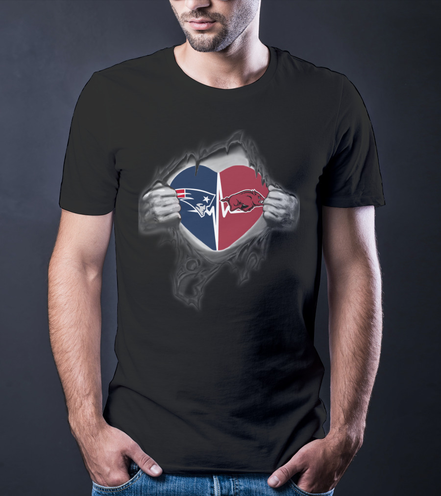 Patriots Heart Arkansas Razorbacks T-Shirt