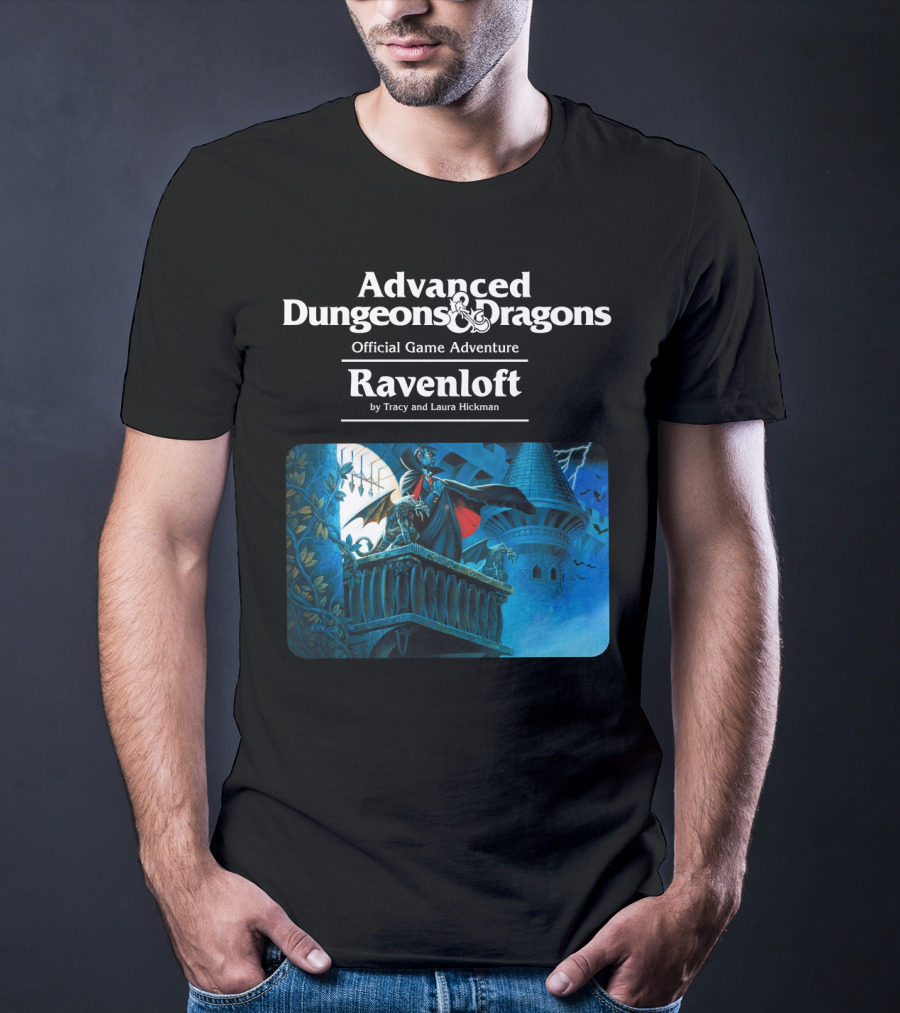 Advanced Dungeons And Dragons Official Game Adventure Ravenloft By Tracy And Laura Hickman T-Shirt