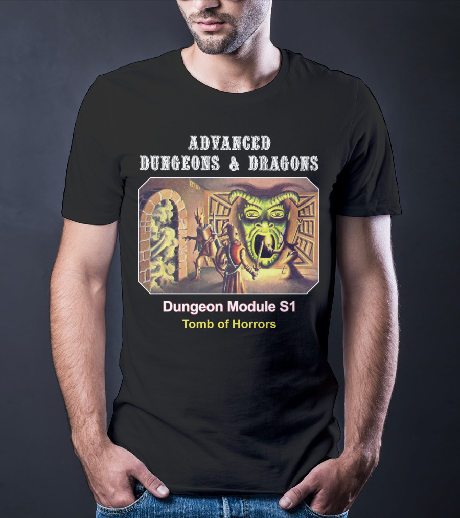 Advanced Dungeons And Dragons Dungeon Module S1 Tomb Of Horrors T-Shirt