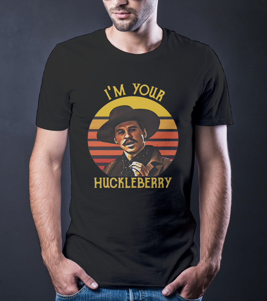 I'm Your Huckleberry Tombstone Doc Holliday Retro T-Shirt