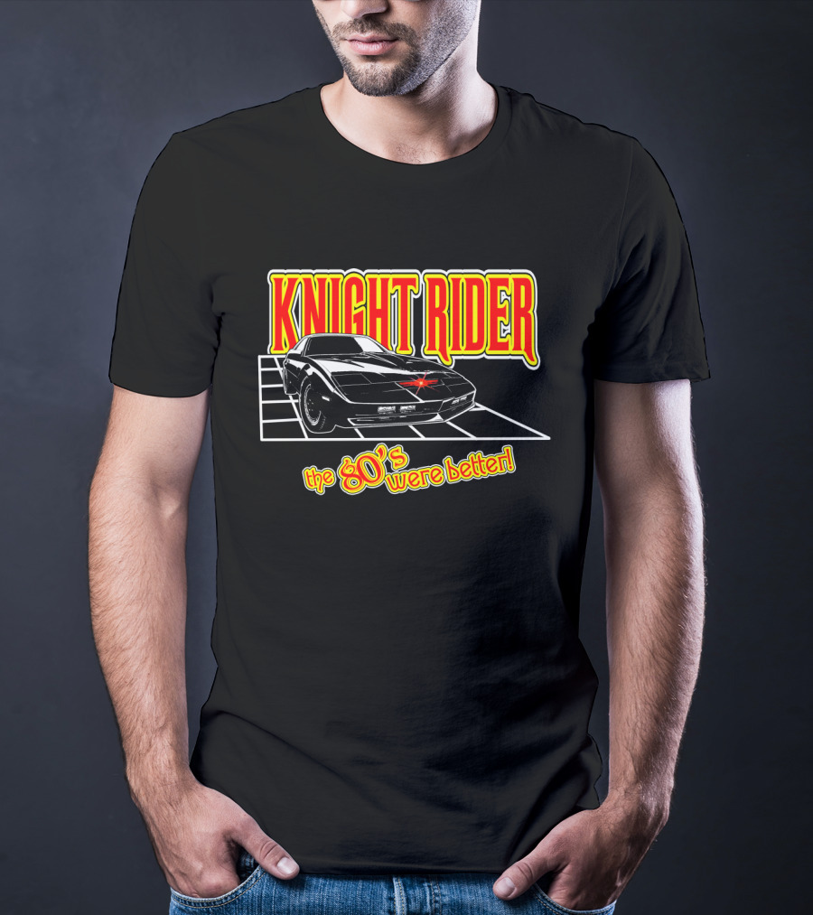 Knight Rider 80's Were Better Retro Car T-Shirt