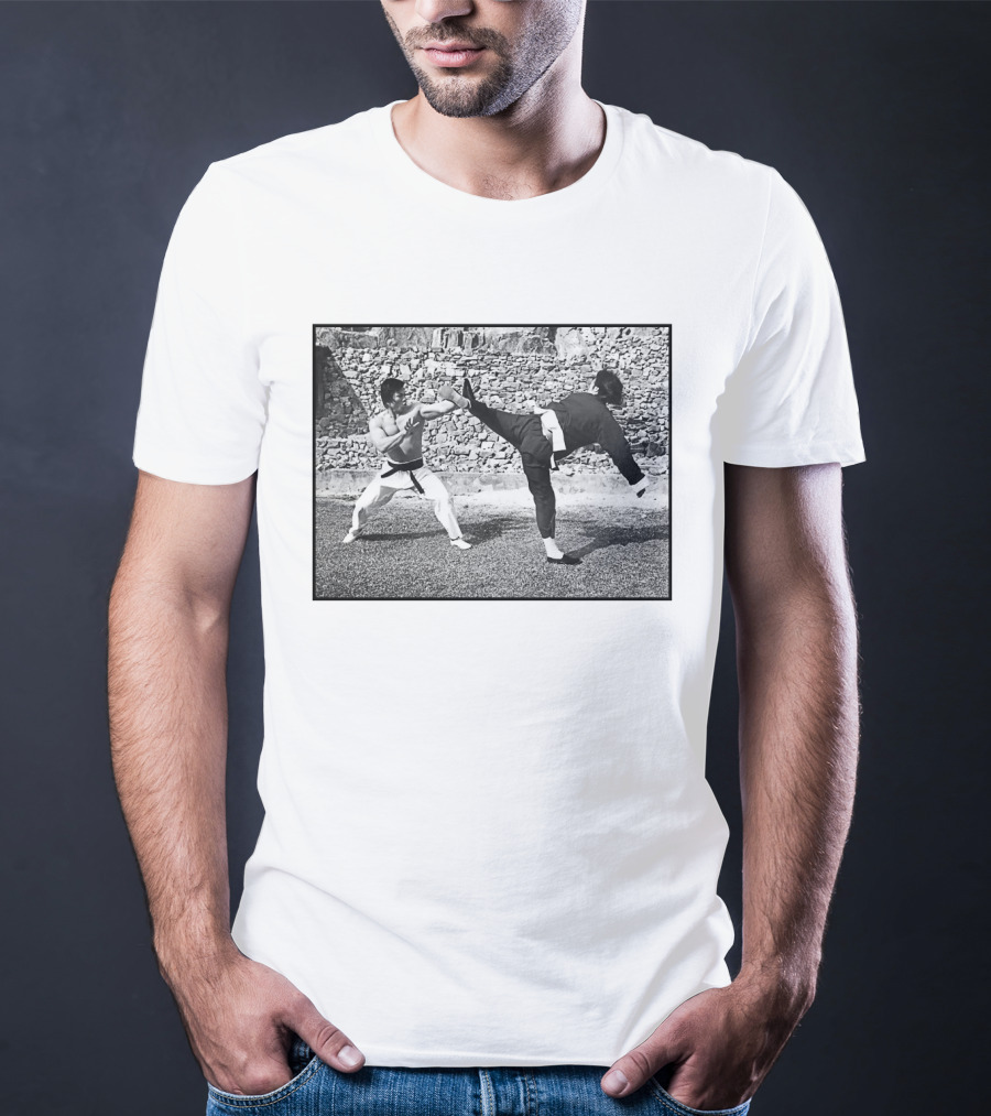 Enter The Dragon Martial Arts Standoff Scene T-Shirt