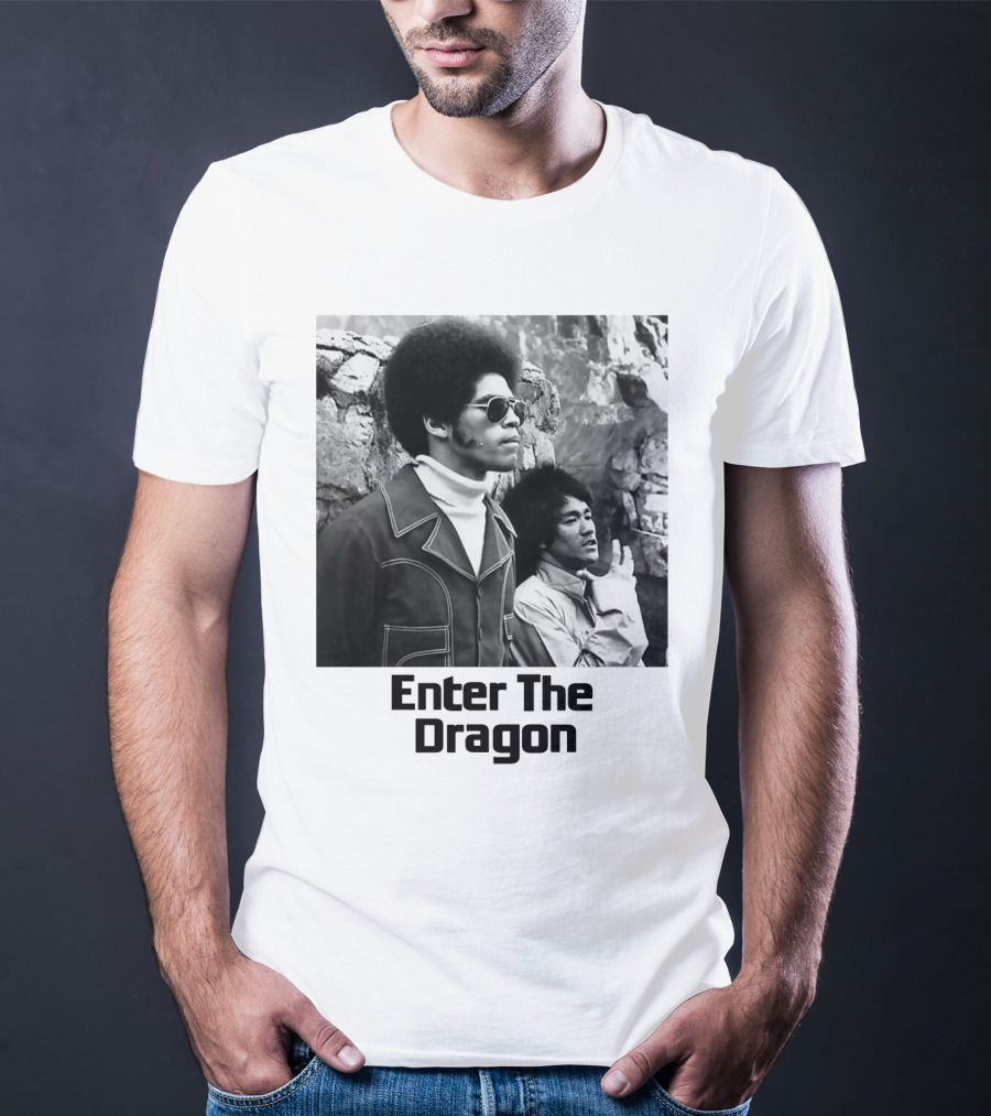 Enter The Dragon Bruce Lee Vintage Scene T-Shirt