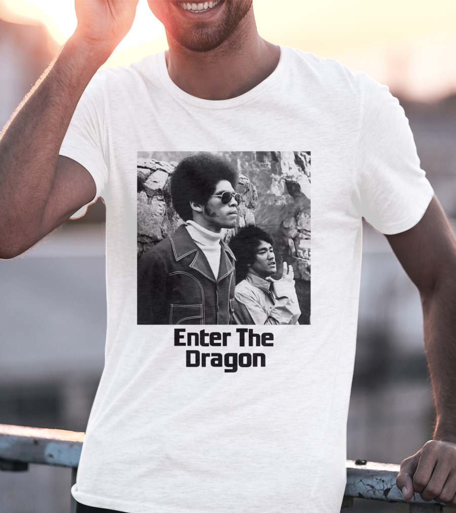Enter The Dragon Bruce Lee Vintage Scene T-Shirt