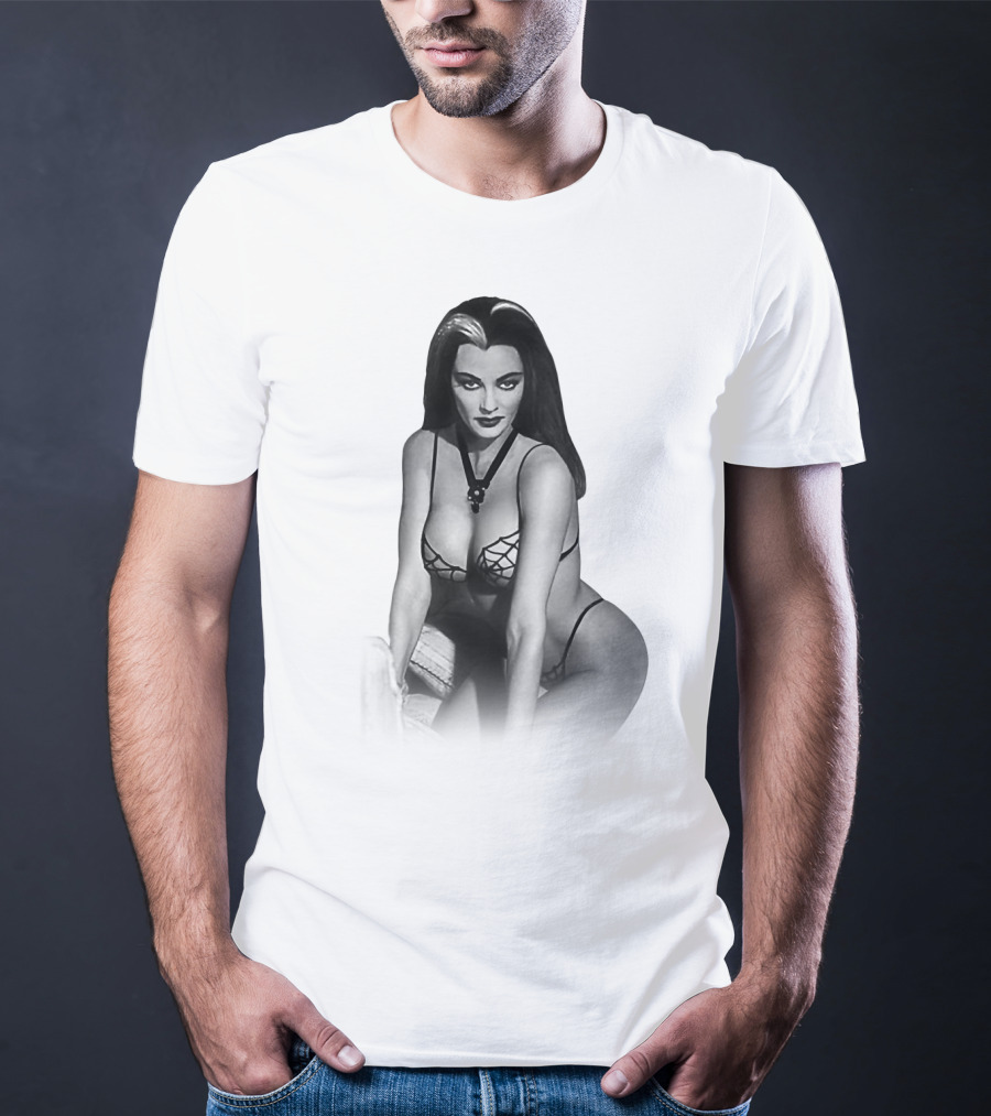 Lily Munster Retro Style Swimwear Pin-Up T-Shirt
