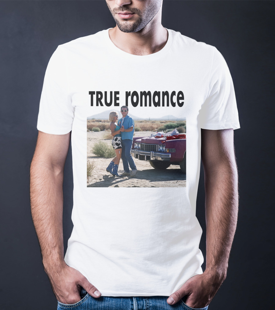 TRUE Romance Classic Movie Scene Desert Cadillac T-Shirt
