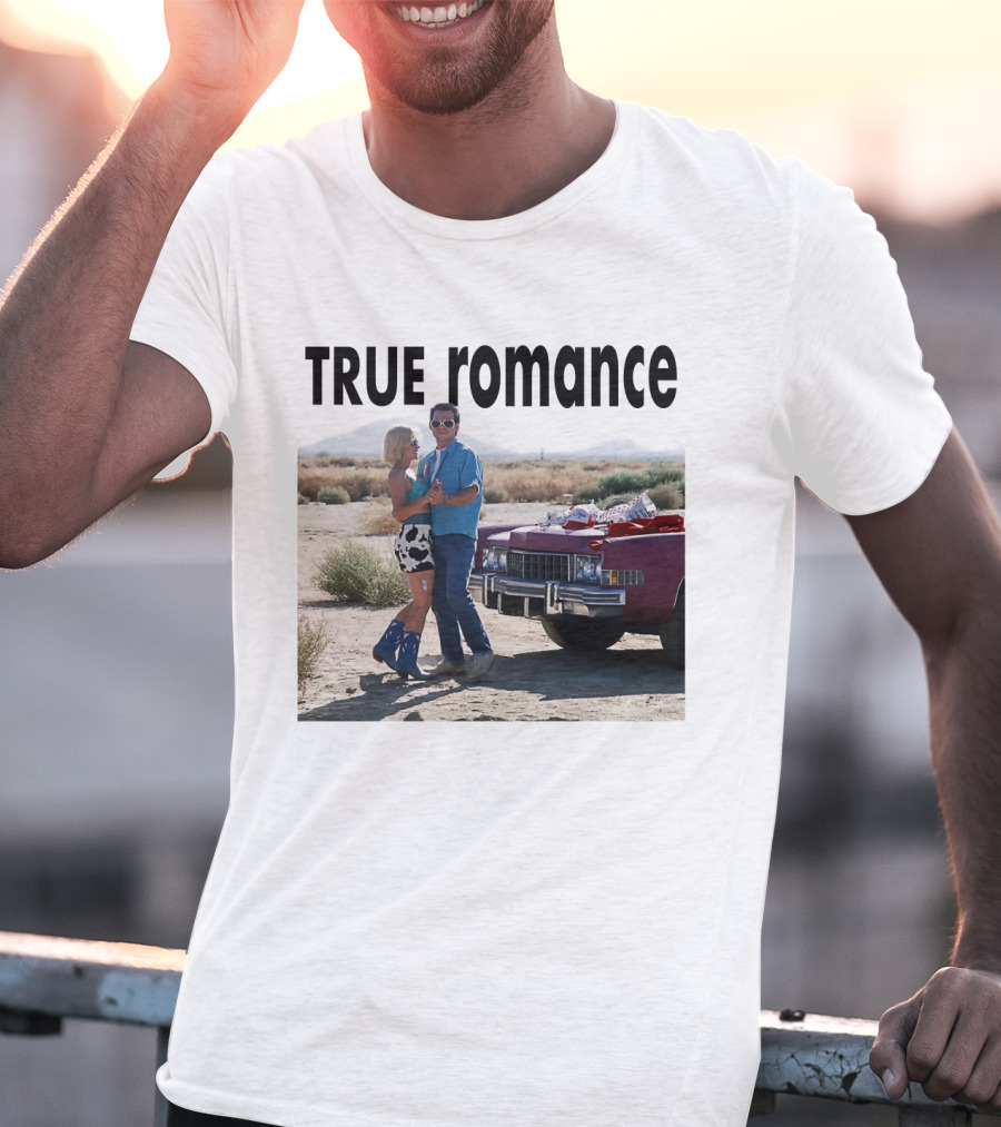 TRUE Romance Classic Movie Scene Desert Cadillac T-Shirt