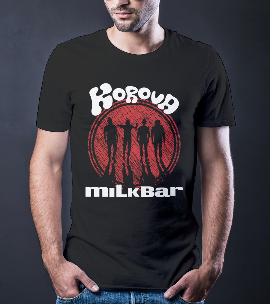 Korova Milkbar A Clockwork Orange Silhouette Circle T-Shirt