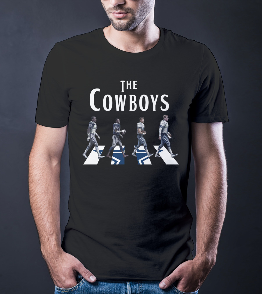 The Cowboys Football Abbey Road Homage T-Shirt