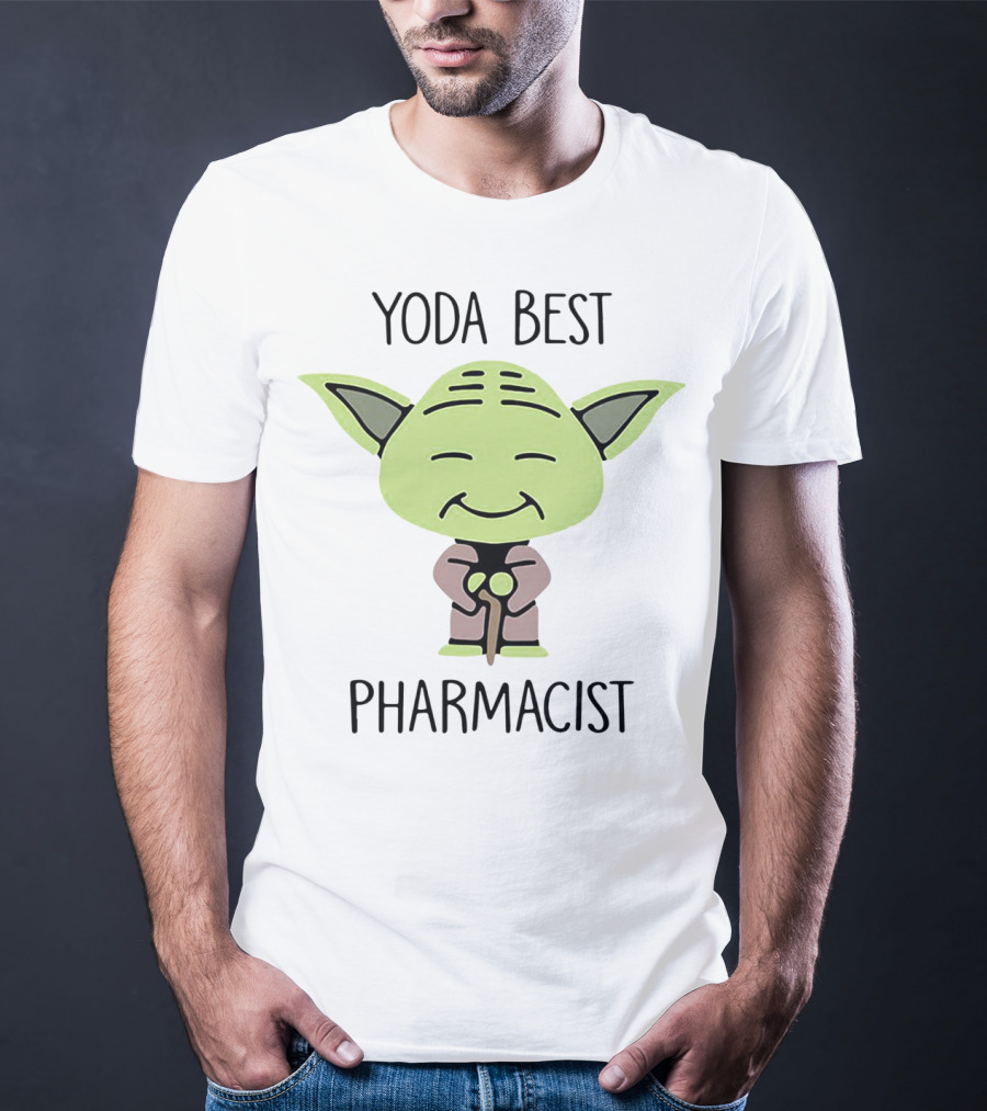 Yoda Best Pharmacist Baby Yoda T-Shirt