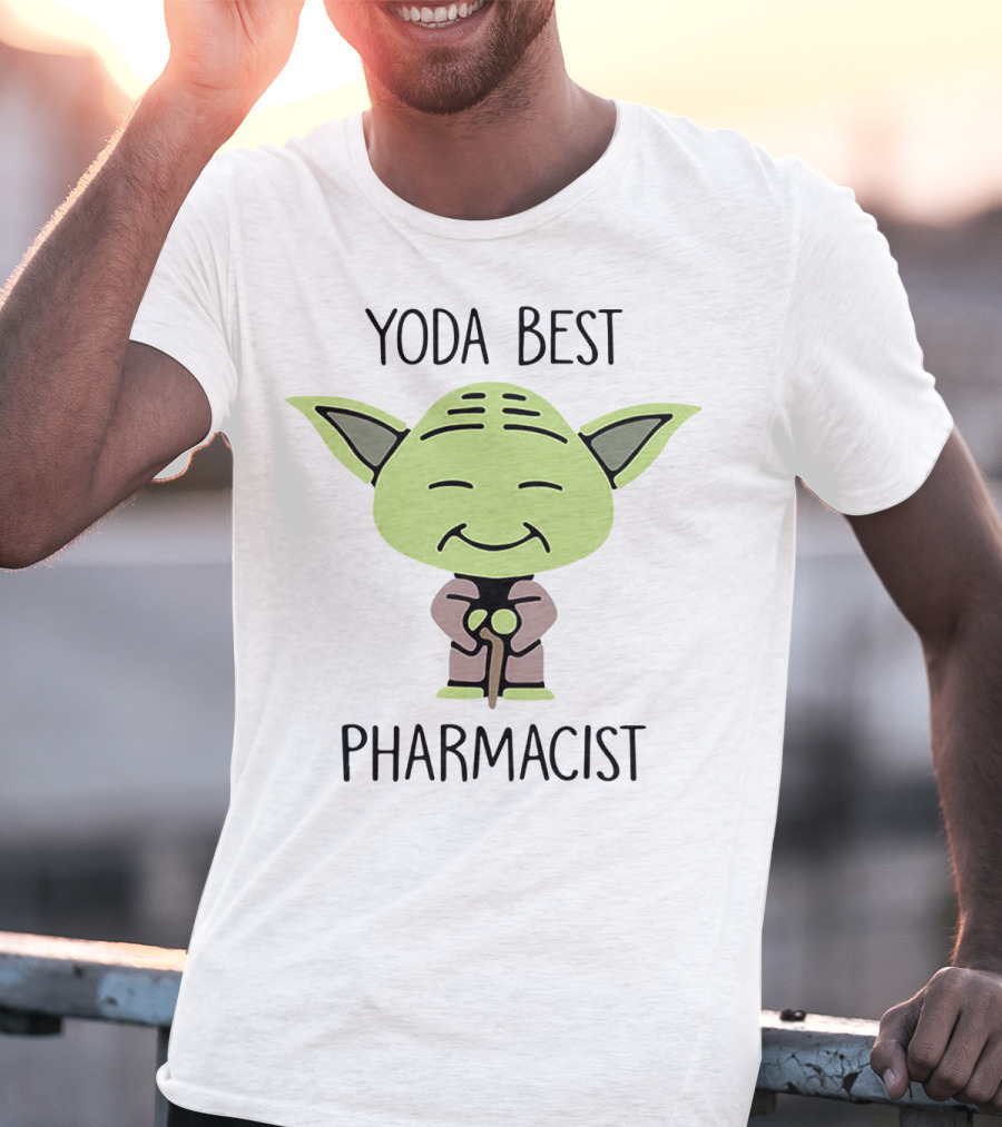 Yoda Best Pharmacist Baby Yoda T-Shirt