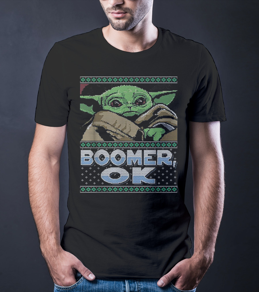 Star Wars Baby Yoda Boomer OK T-Shirt