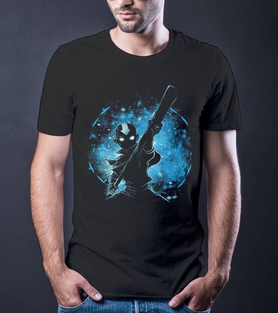 Aang Avatar Space Galaxy Adventure T-Shirt