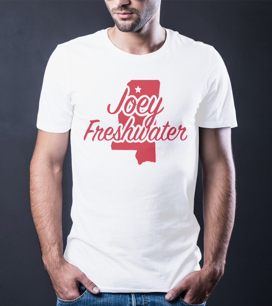 Joey Freshwater Mississippi Silhouette Star T-Shirt
