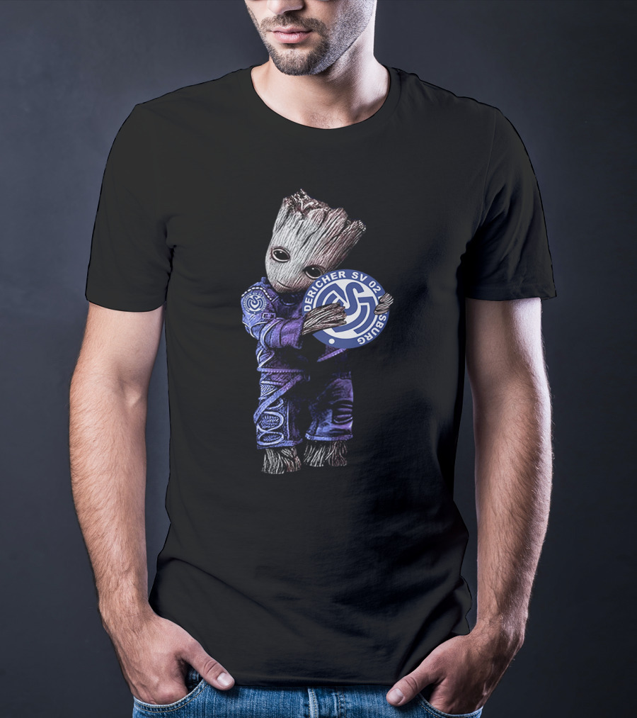 Baby Groot Hugging MSV Duisburg T-Shirt