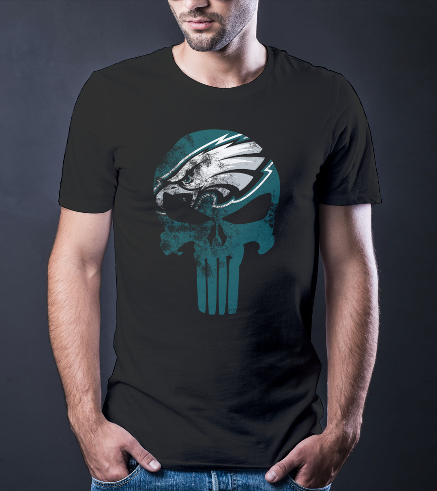 Eagles Skull Punisher T-Shirt