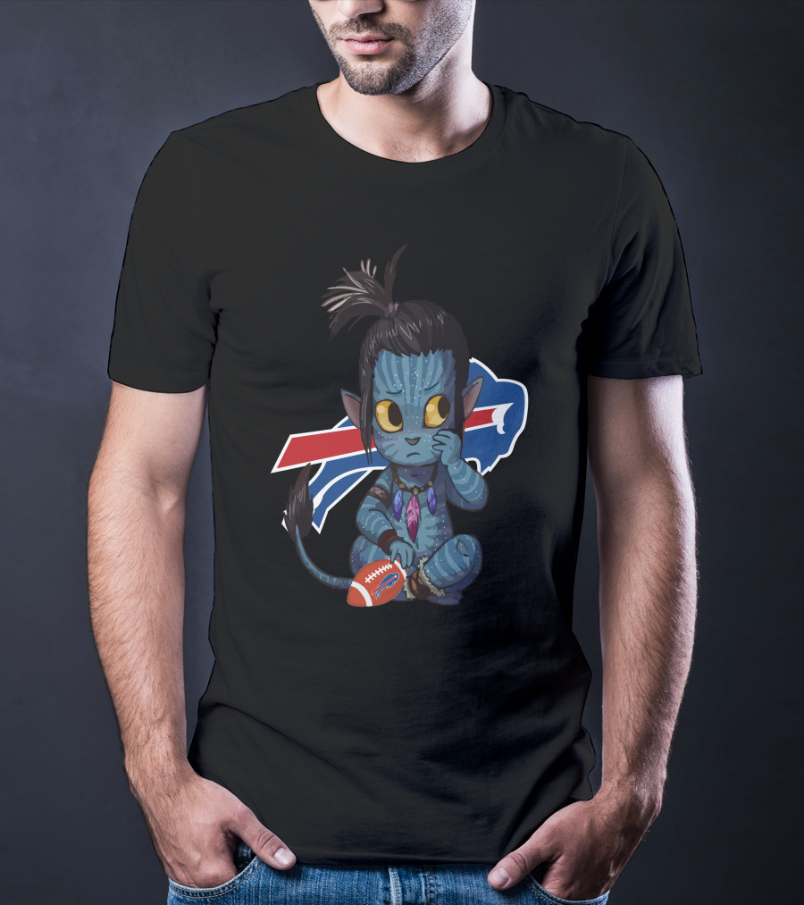 Avatar Bills Na'vi Football Buffalo Team Character Crossover T-Shirt