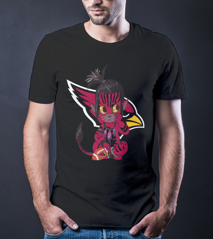 AVATAR CARDINALS FOOTBALL CREATURE WITH TEAM T-Shirt