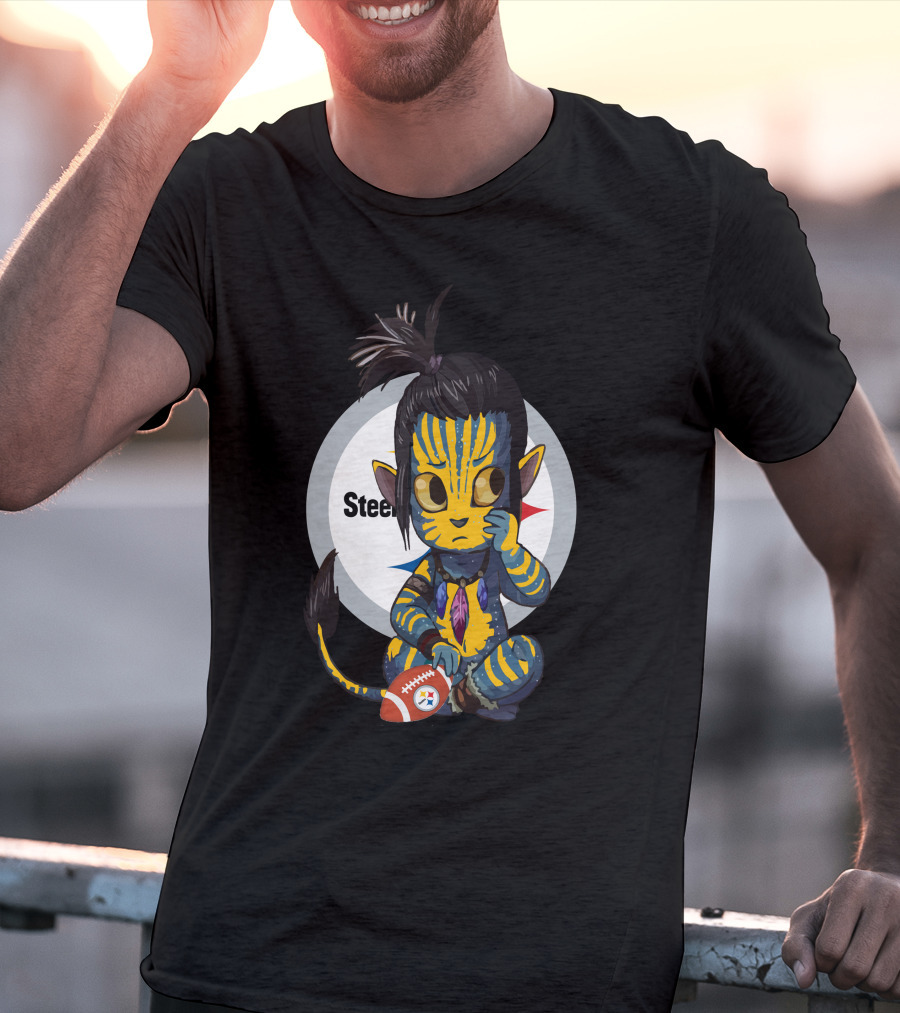 Avatar Steelers Football Crossover Character T-Shirt