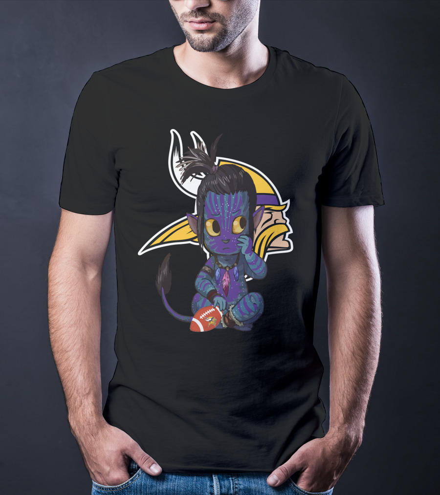 AVATAR VIKINGS NFL FOOTBALL FUSION T-Shirt
