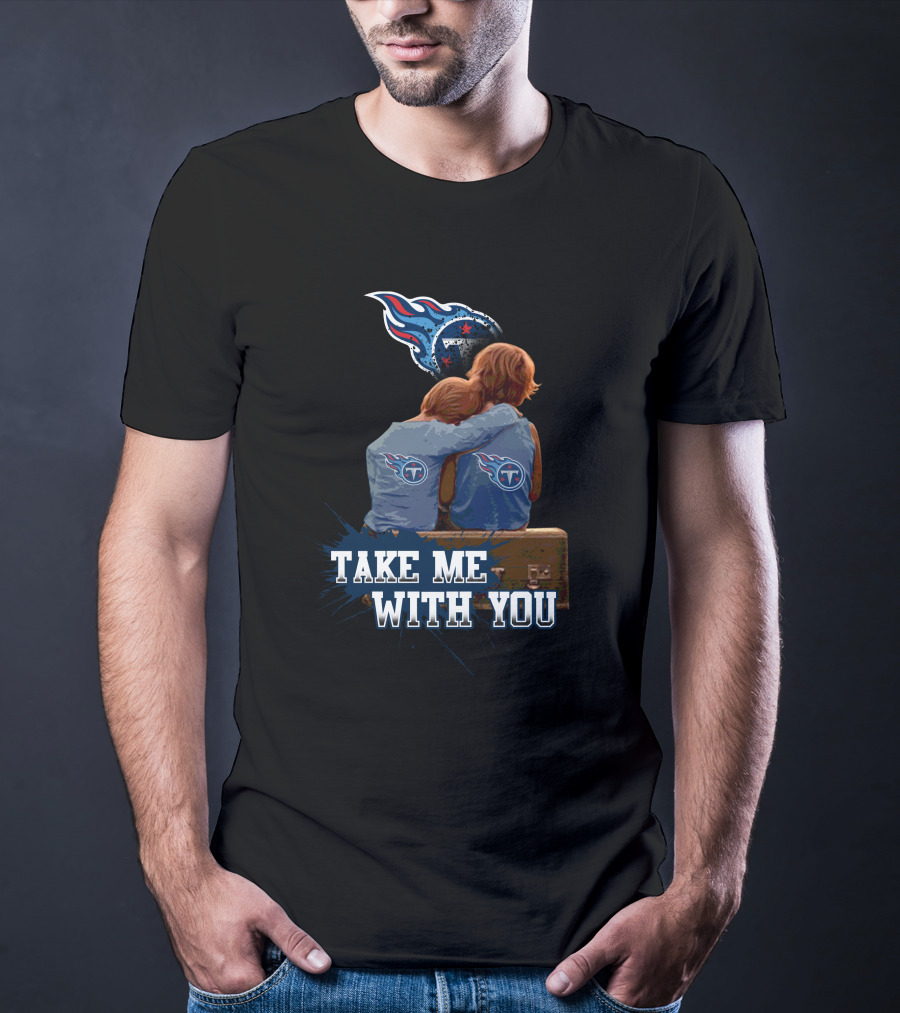 Titans Take Me With You Back-To-Back Embrace T-Shirt