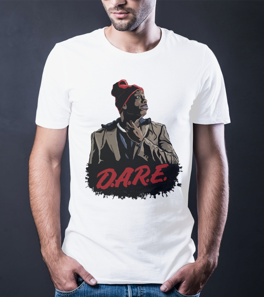 D.A.R.E Iconic Style Streetwear Beanie And Jacket T-Shirt