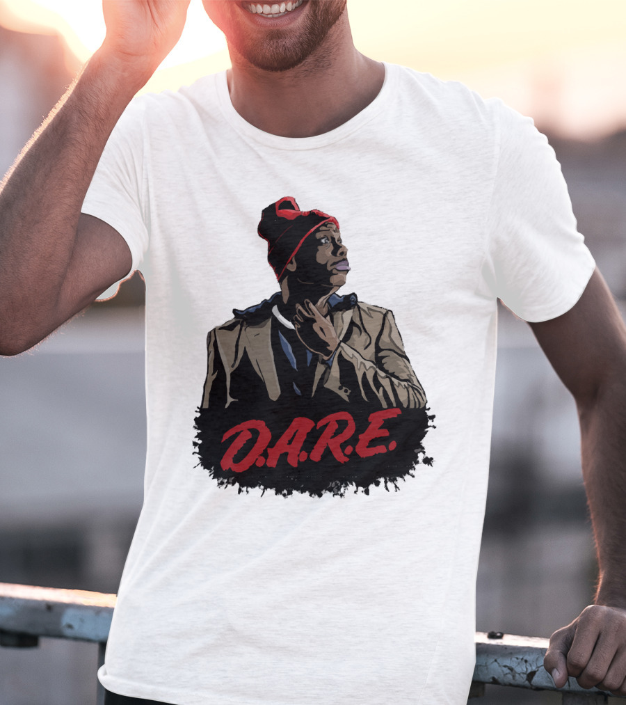 D.A.R.E Iconic Style Streetwear Beanie And Jacket T-Shirt