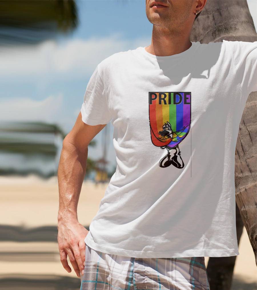PRIDE Puppy Rainbow T-Shirt