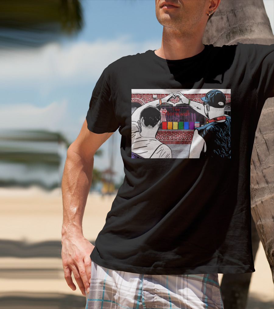 The Stonewall Pride Rainbow T-Shirt