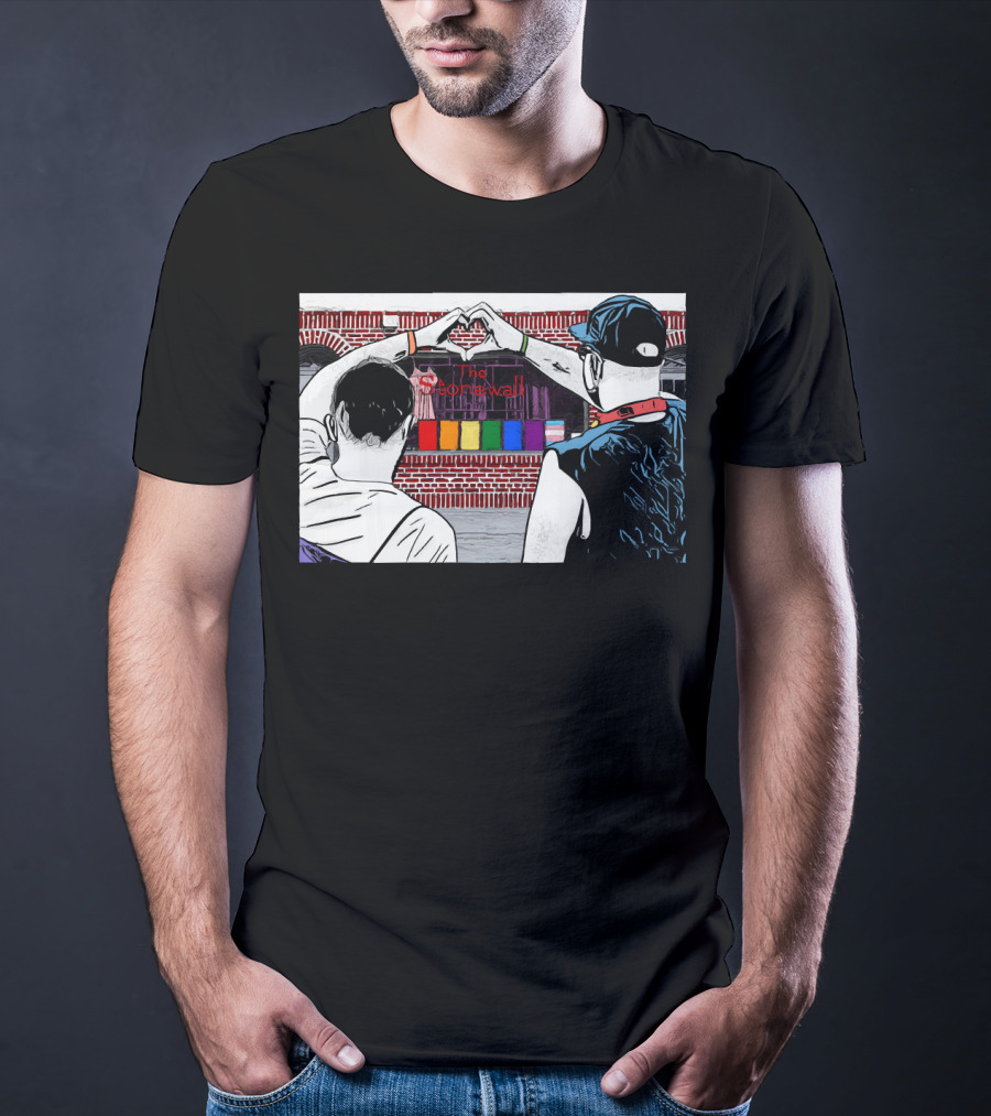 The Stonewall Pride Rainbow T-Shirt