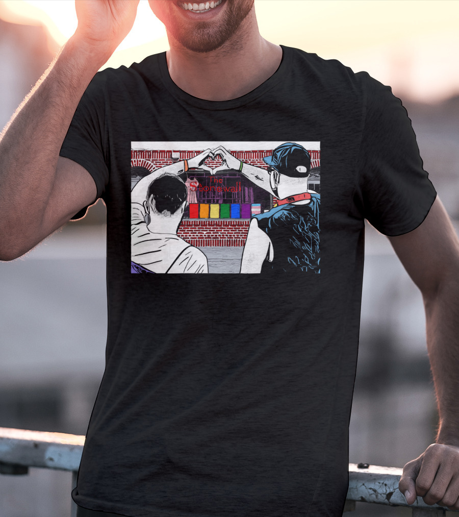 The Stonewall Pride Rainbow T-Shirt