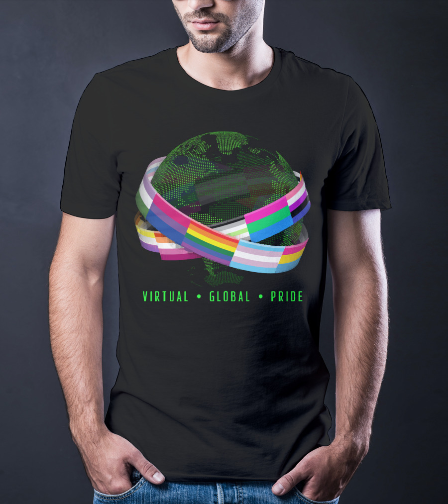 Virtual Global Pride Embracing Diversity Around The World T-Shirt