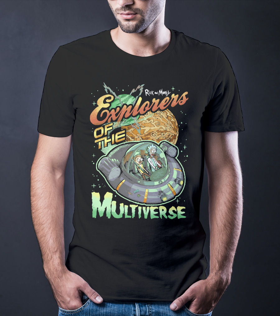 Rick And Morty Explorers Of The Multiverse T-Shirt