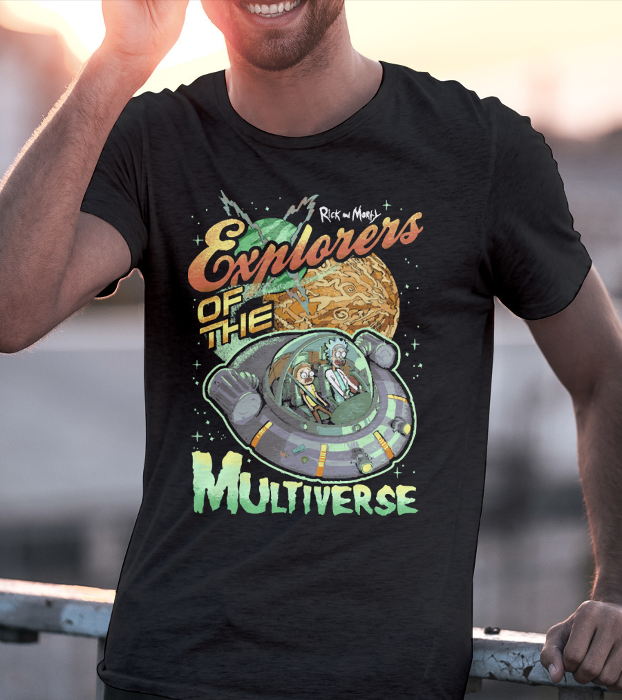 Rick And Morty Explorers Of The Multiverse T-Shirt