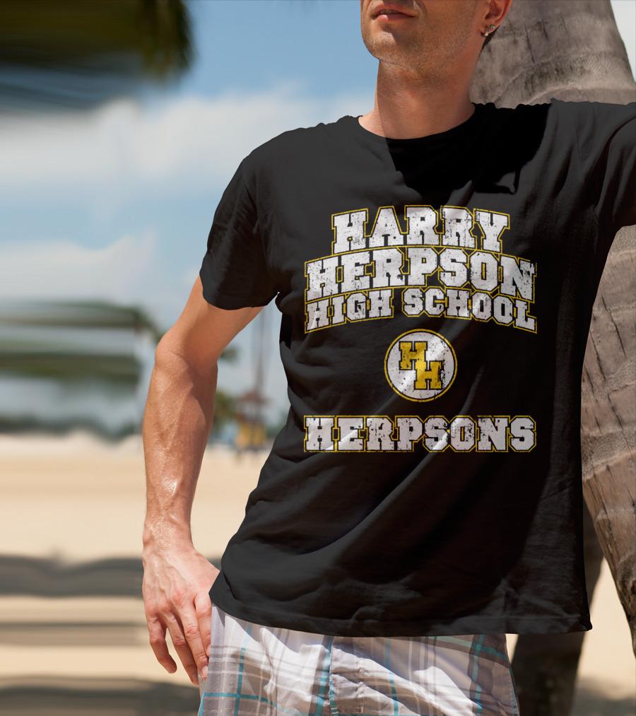 Harry Herpson High School Herpsons HH T-Shirt