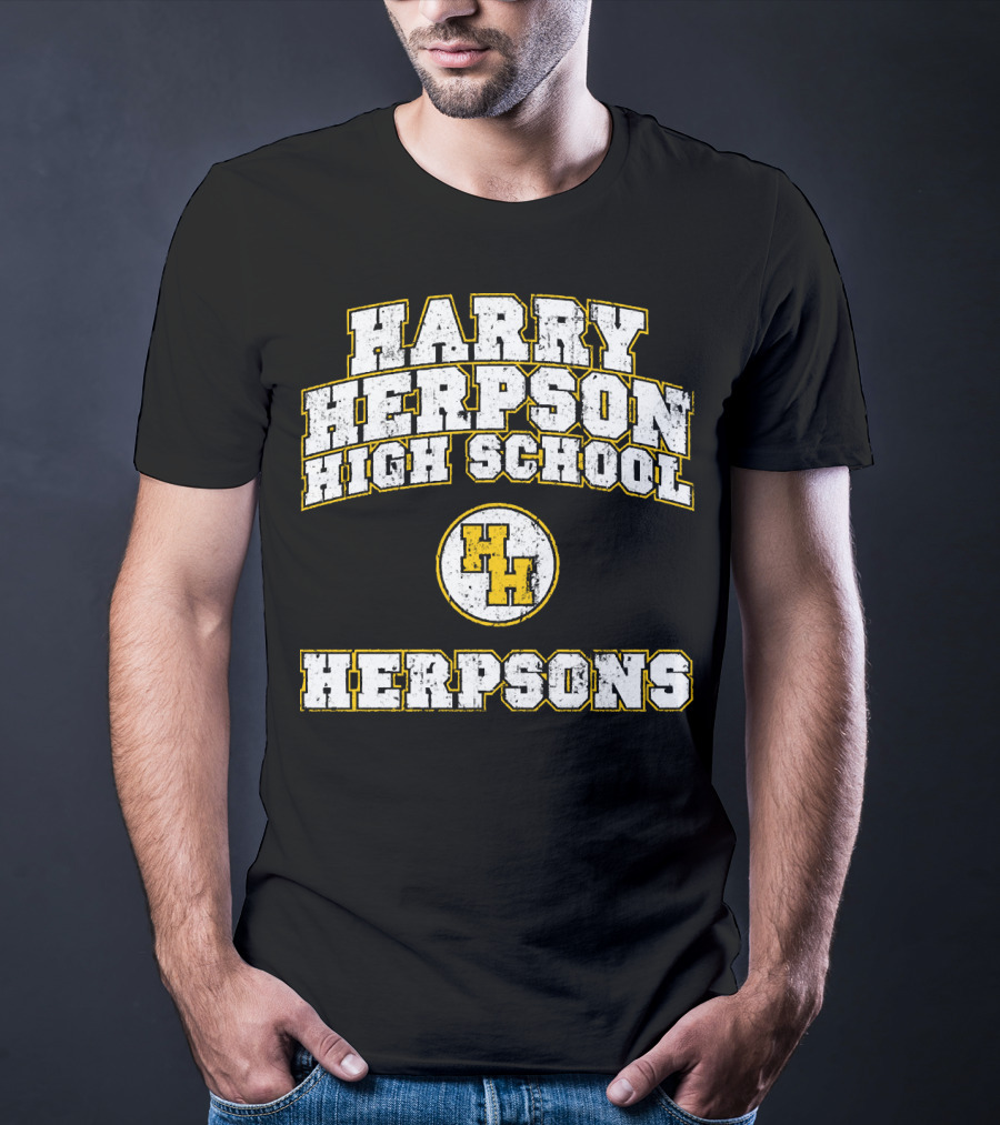 Harry Herpson High School Herpsons HH T-Shirt