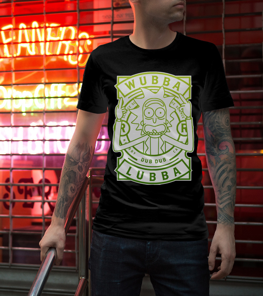 Wubba Lubba Dub Dub Rick Sanchez Science Madness T-Shirt