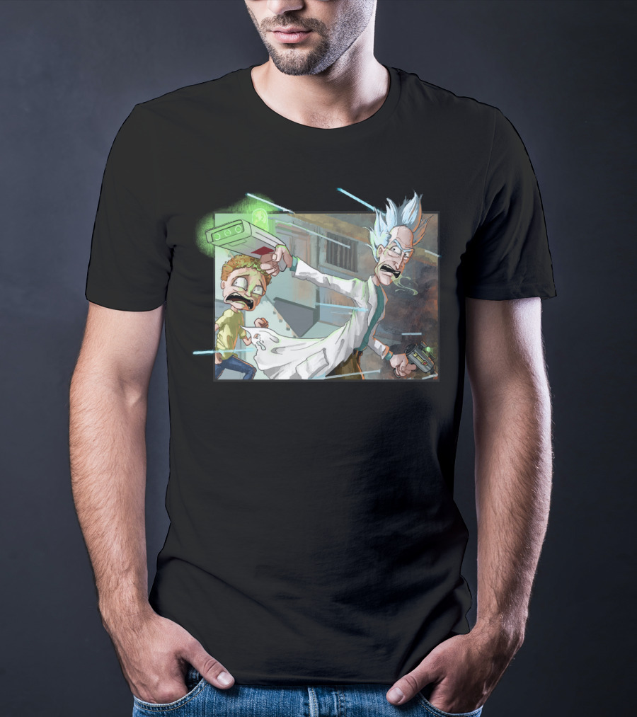 Rick And Morty Portal Escape Adventure T-Shirt