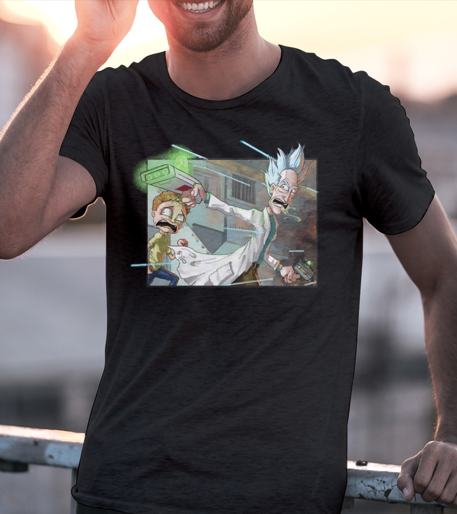 Rick And Morty Portal Escape Adventure T-Shirt