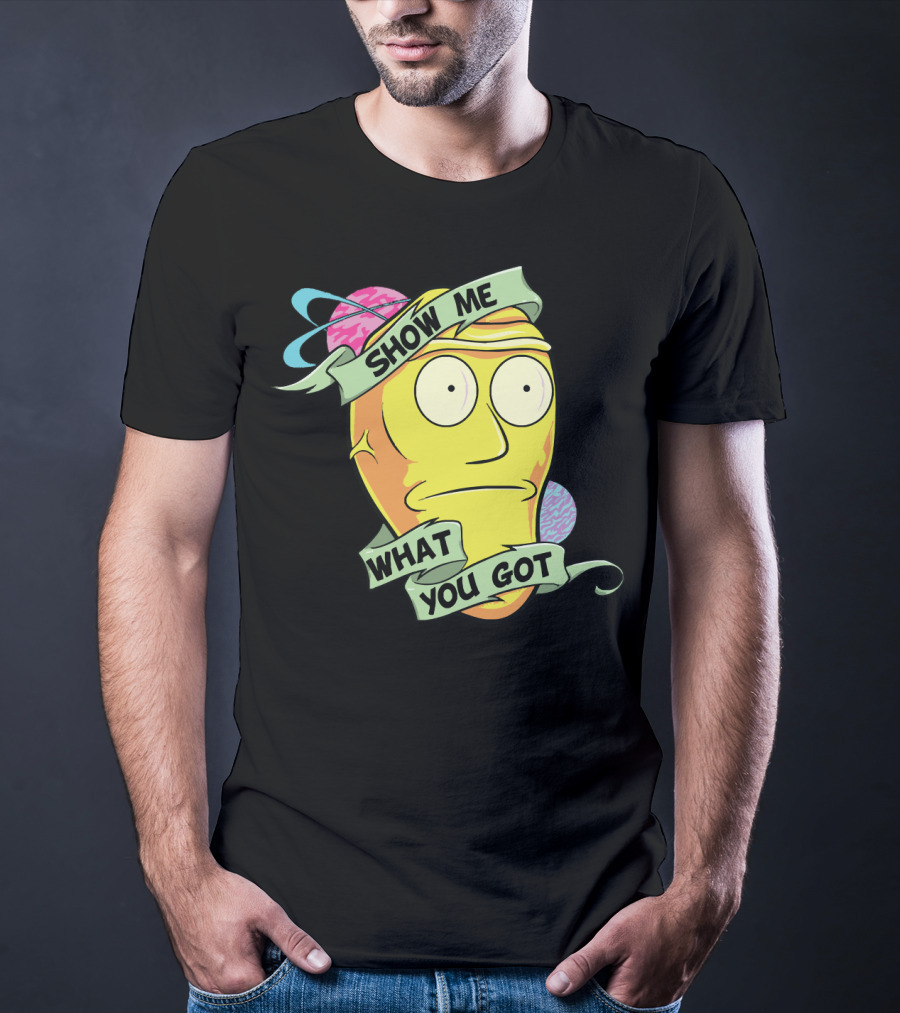 Show Me What You Got Head With Planets T-Shirt