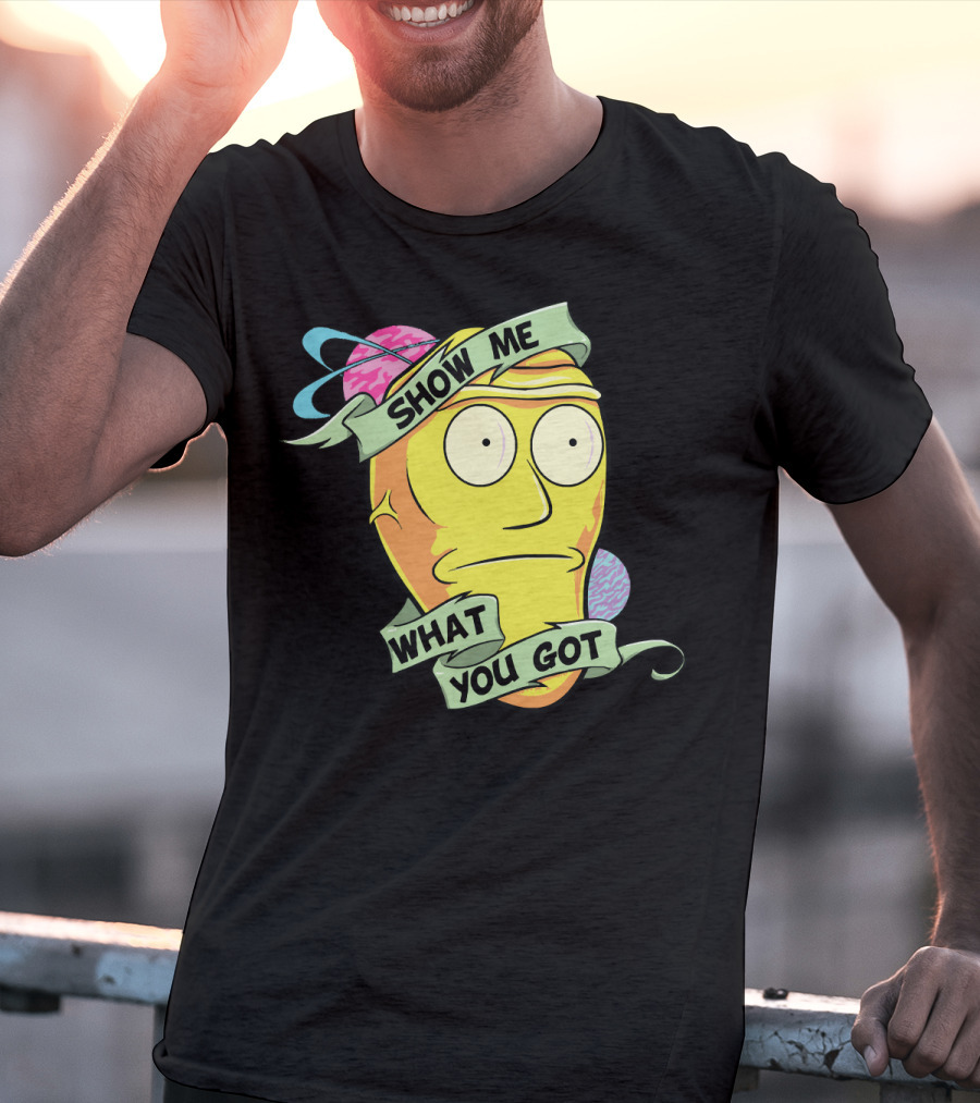 Show Me What You Got Head With Planets T-Shirt