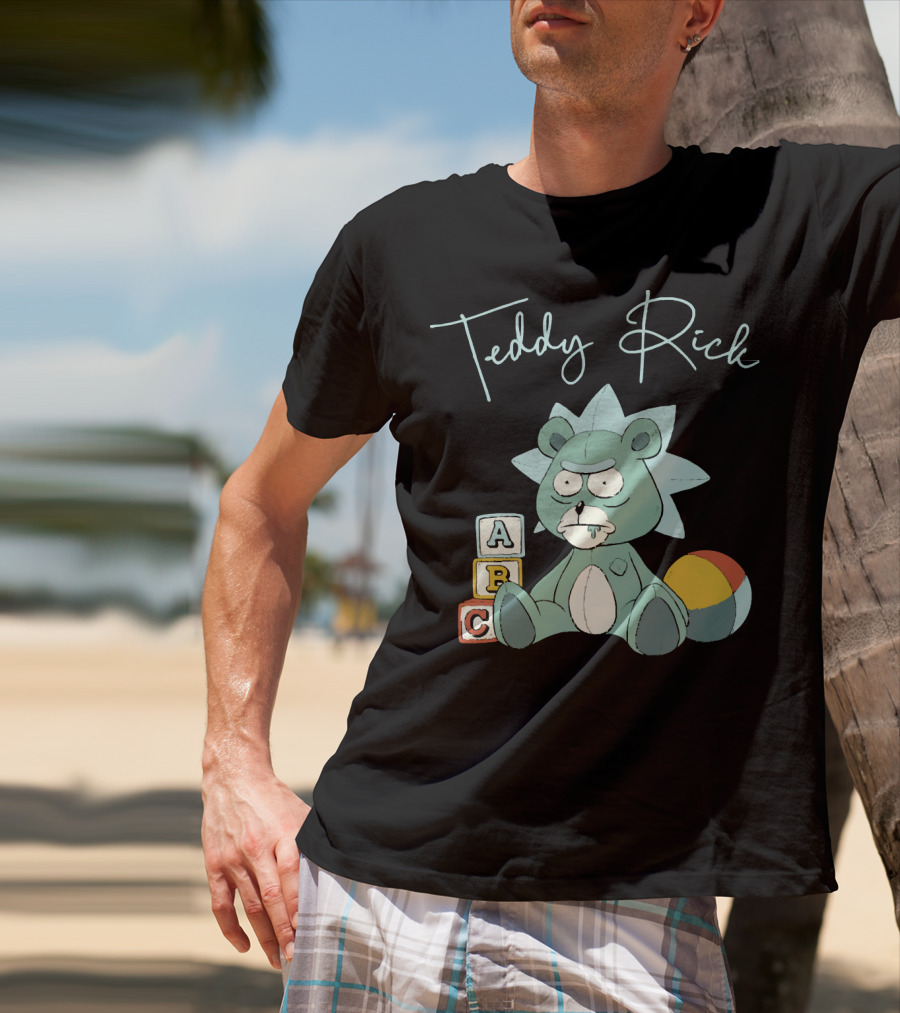 Teddy Rick ABC Blocks And Multicolor Ball T-Shirt